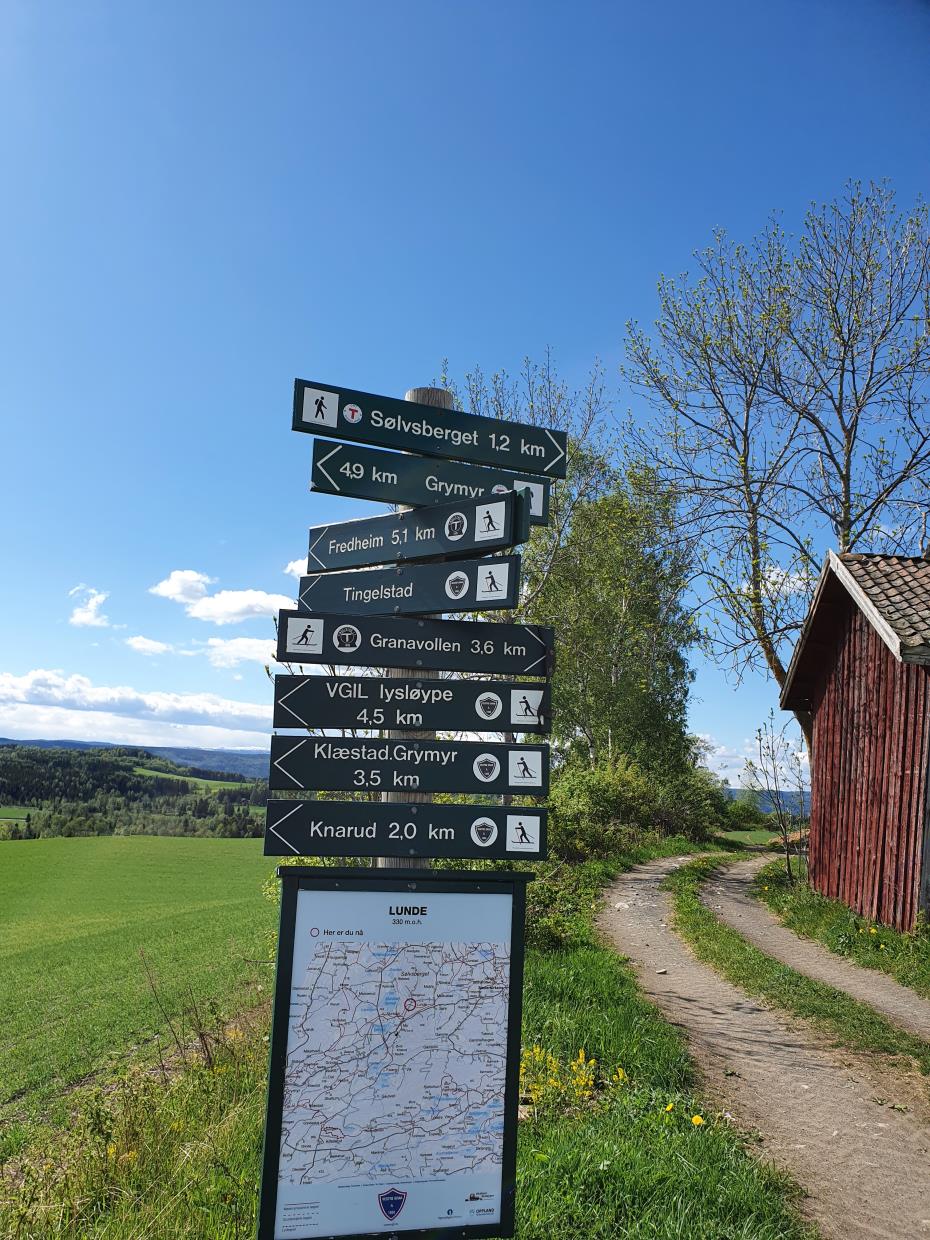 Onsdag 27.05.20 Fottur Sølvsberget Gran Kommune.