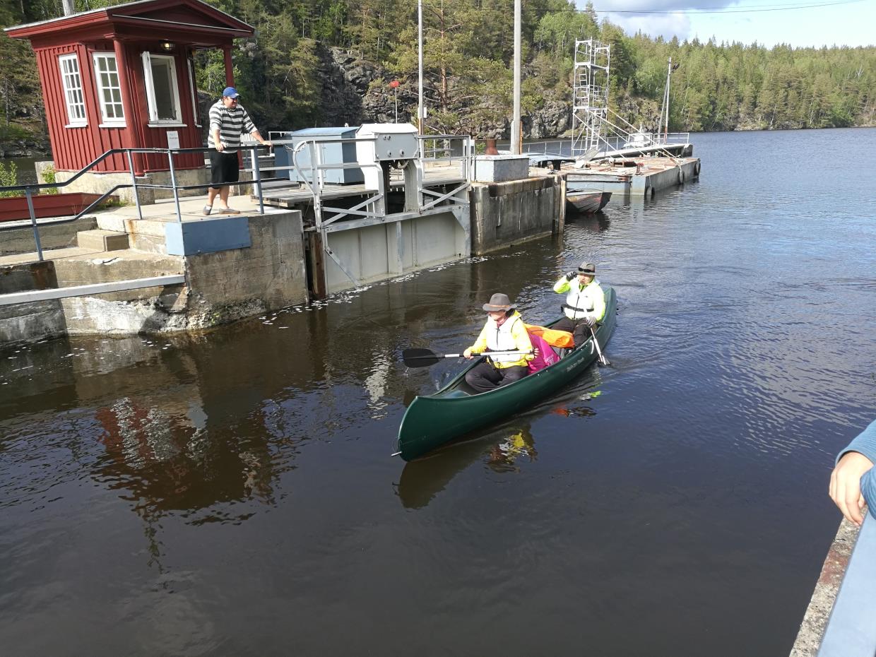 Haldenvassdraget  4.   Grinderholmen - Aspernsjøen - Stenselva - Brekke sluser