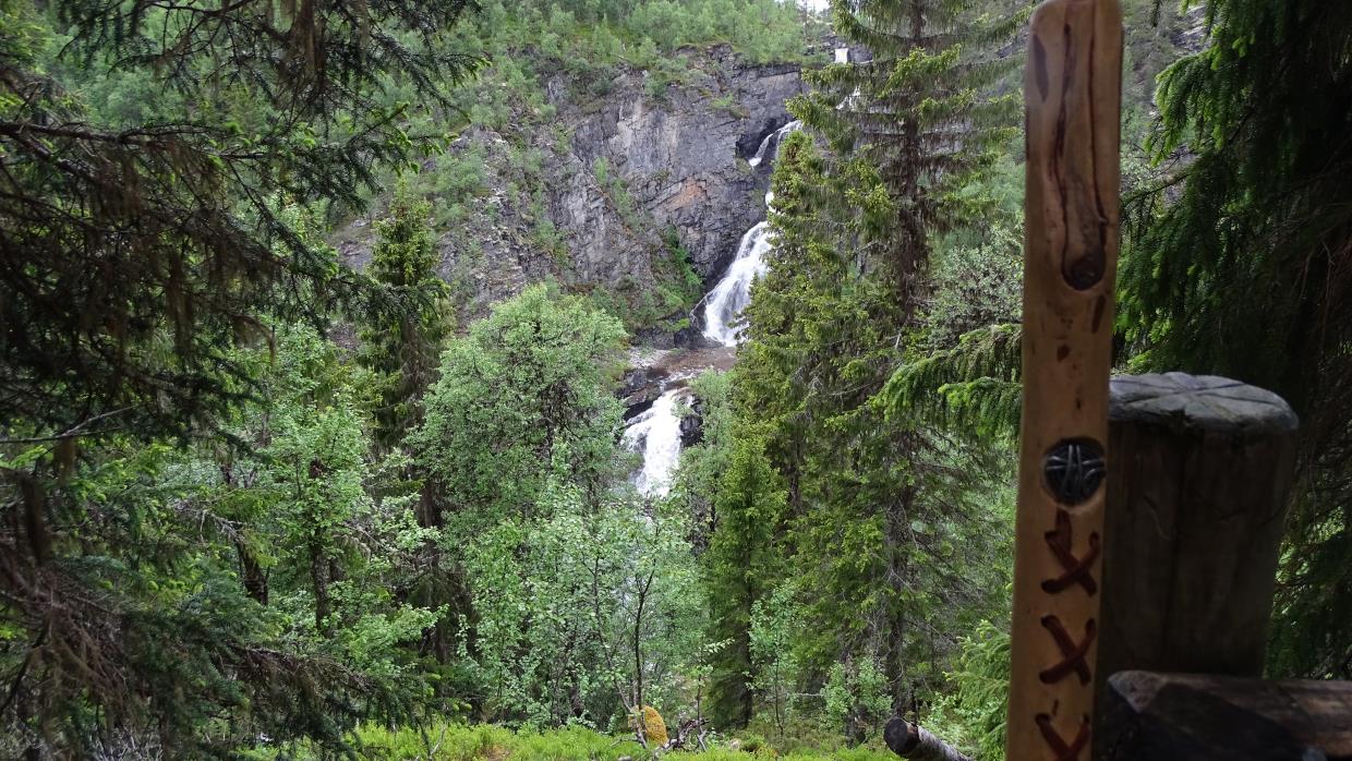 venabygdsfjellet - Veslefjellet - Myfossen