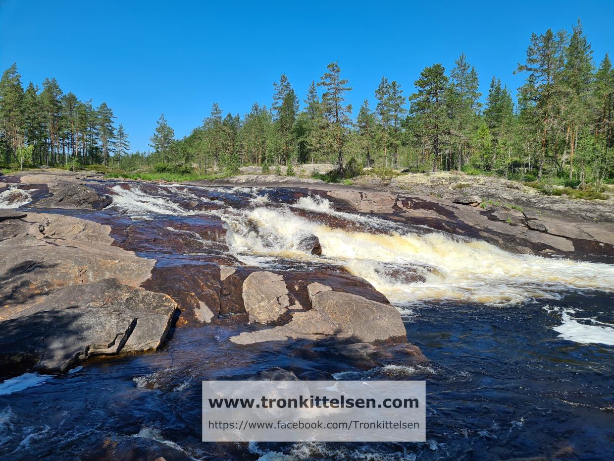 15.07.2021 Skuggehølfossen. Sokna. Ringerike kommune.